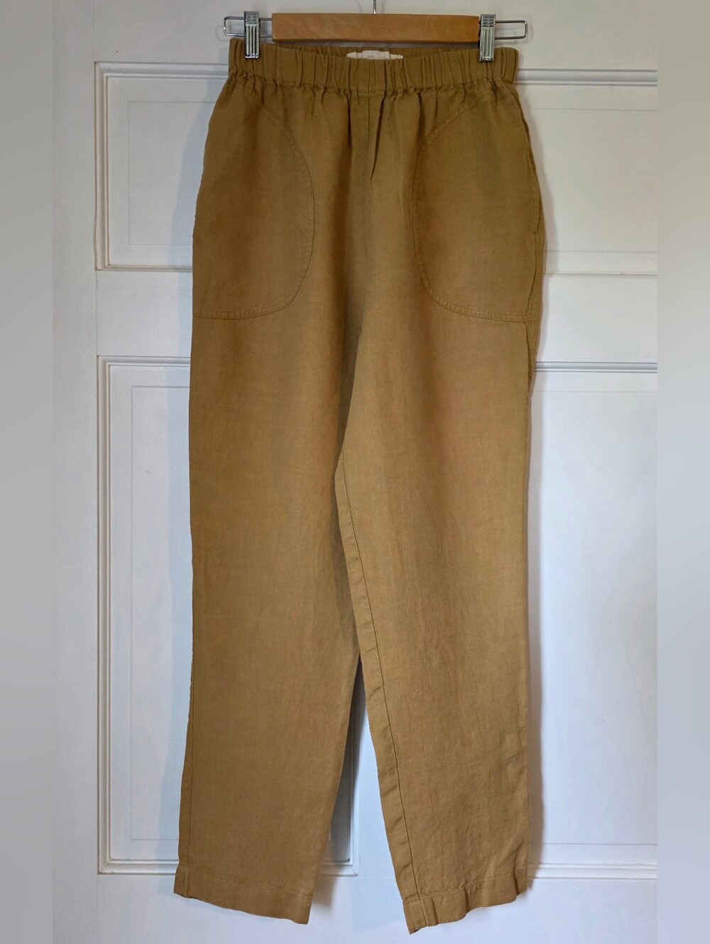 notPerfectLinen Mustard Yellow Trousers